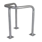 Vue générale de l'étrier de protection sur platines 900 mm
