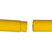 Vue des tubes de l'étrier modulable sur platines L600 x L600 x H600 mm