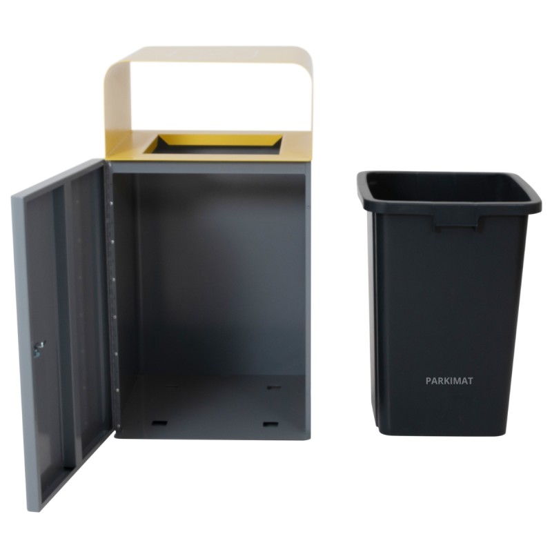 Poubelle tri sélectif extérieur 100L pour emballages