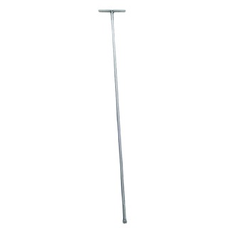 Vue générale de la clé inox pour borne escamotable manuelle Vue générale de la clé inox pour borne escamotable manuelle