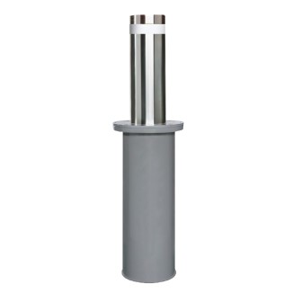vue générale de la borne escamotable inox manuelle