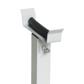 Zoom sur le support pour barrière levante