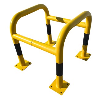 Vue générale de l'étrier modulable sur platines L600 x L600 x H600 mm